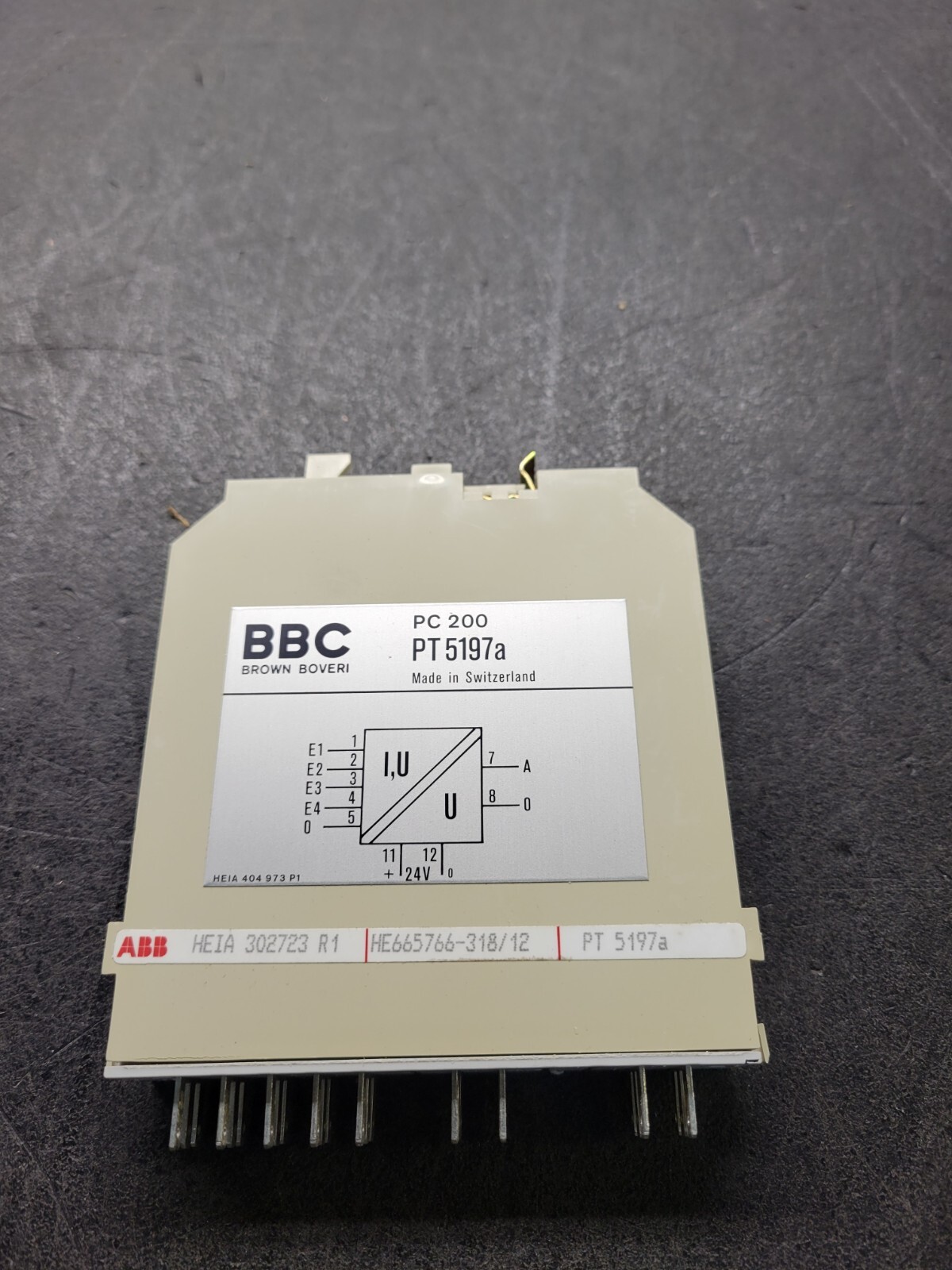 Brown Boveri PT5197Aa PC200 Signal Converter.