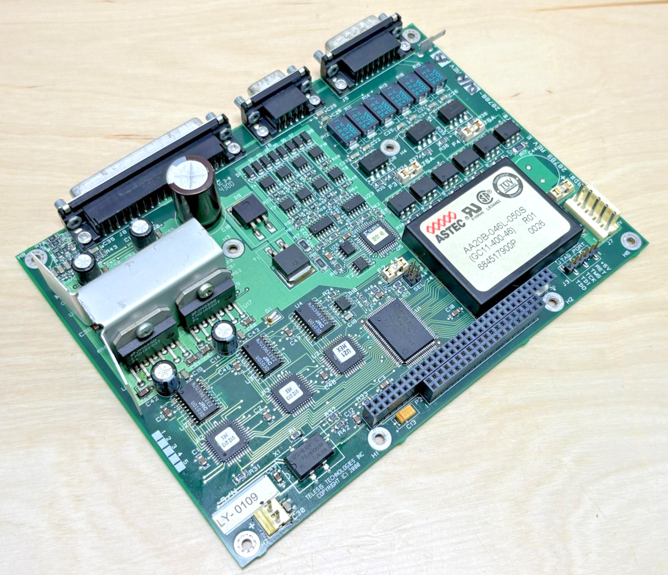 Telesis 28788-01 Rev B Communication Board for TMC420 Pinstamp Controller