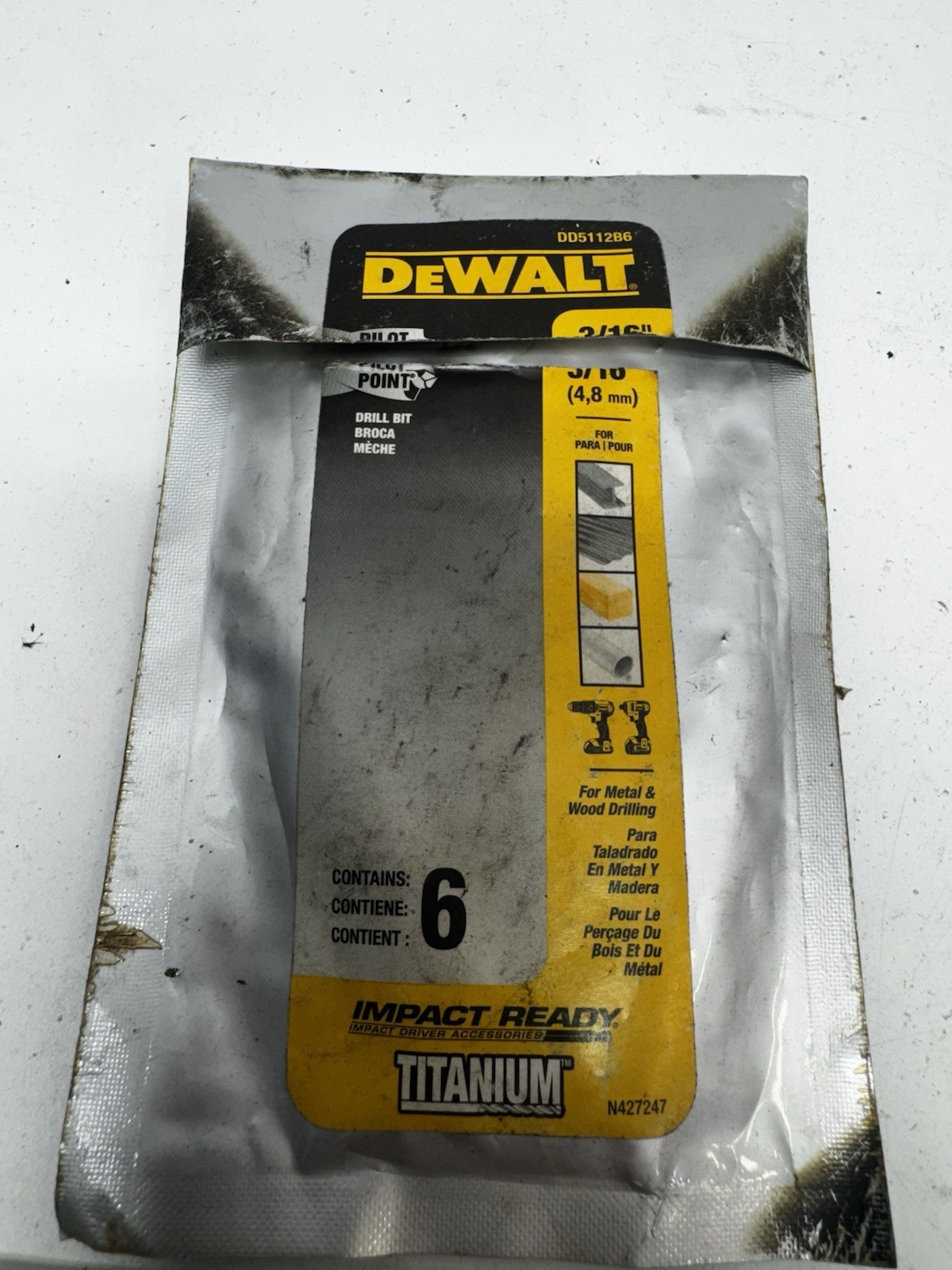 DeWALT Assorted Impact Ready Titanium Drill Bit – Lot of 17