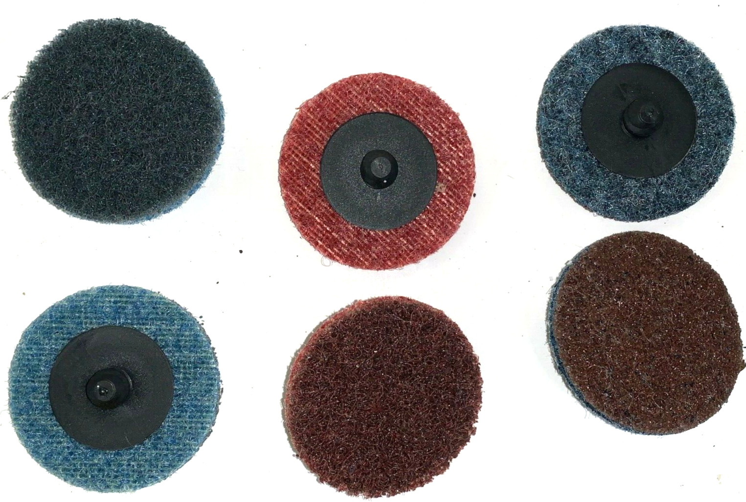 ARC ABRASIVES SANDING DISK SET TYPE R ASSORTED PIECES 2″ DIAMETER LOT OF 50**
