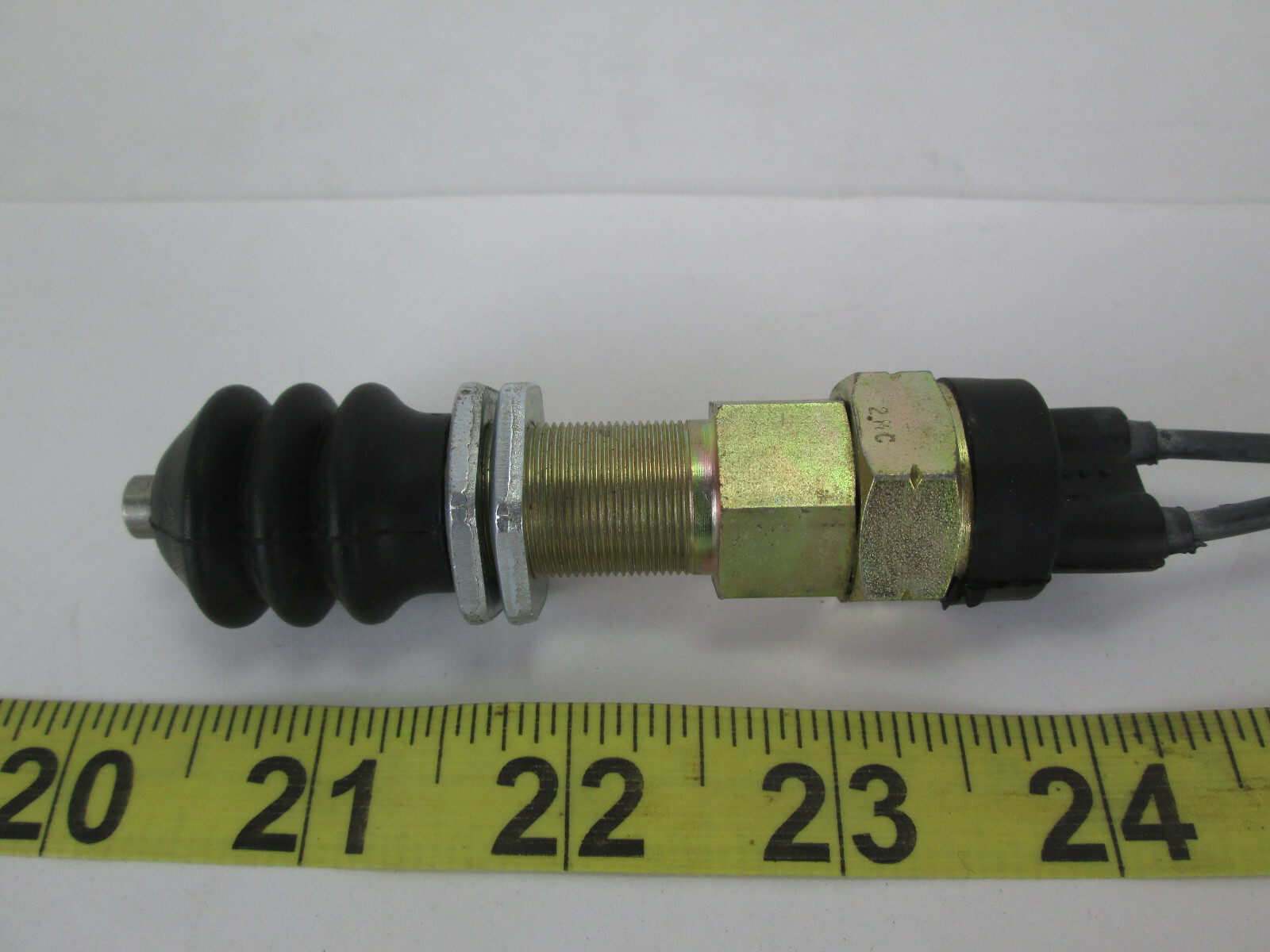 Plunger Switch Button Pollak with 2-Pin Delphi Connector