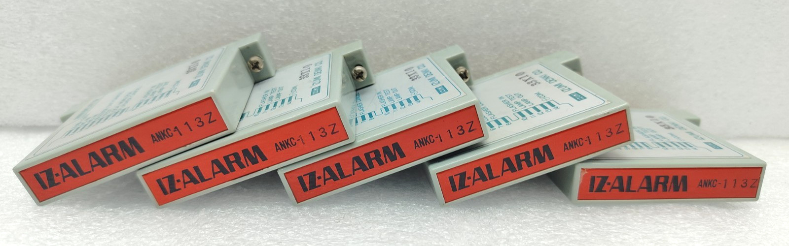 IZUMI DENKI IZ-ALARM ANKC-113Z 33X10 ANNUNCIATOR LOT OF 5 PCS USED FAST SHIPPING