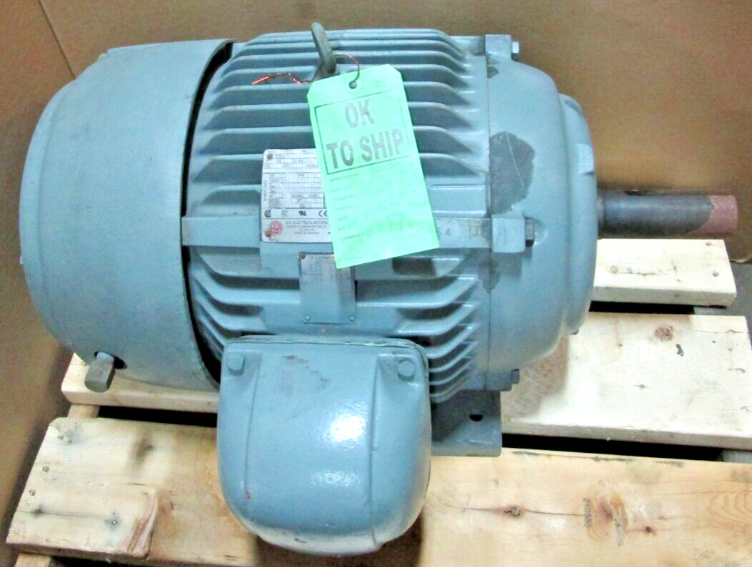 U.S. Electrical Motors R900A FR284T 25HP 3 Phase 1775 RPM 1465 RPM 47935AES