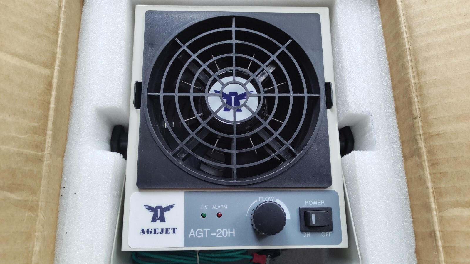 P:FAN AGEJET AGT-20H IONIZER FAN *NEW*