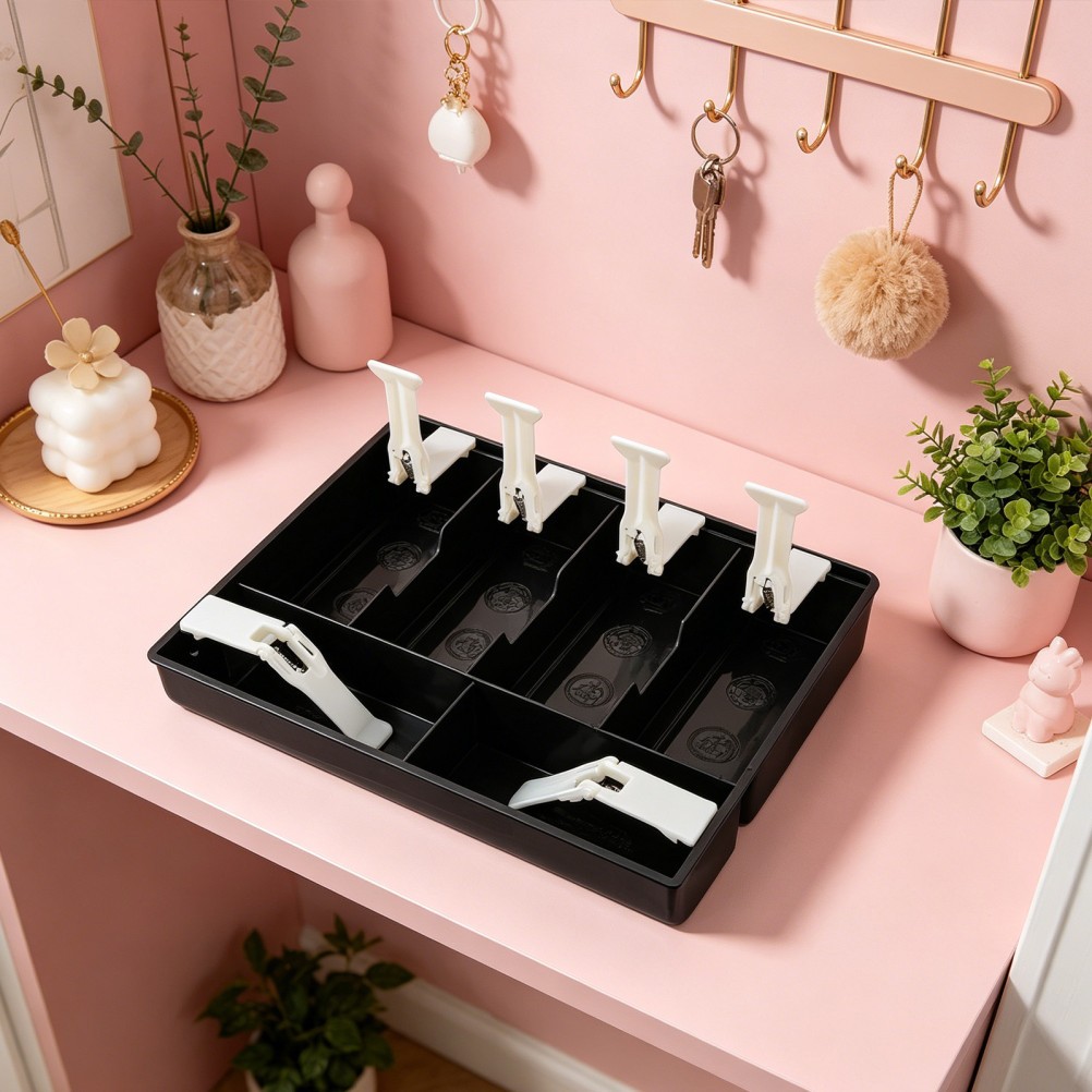 Drawer Cash Compartment Tray Store Register Money Insert