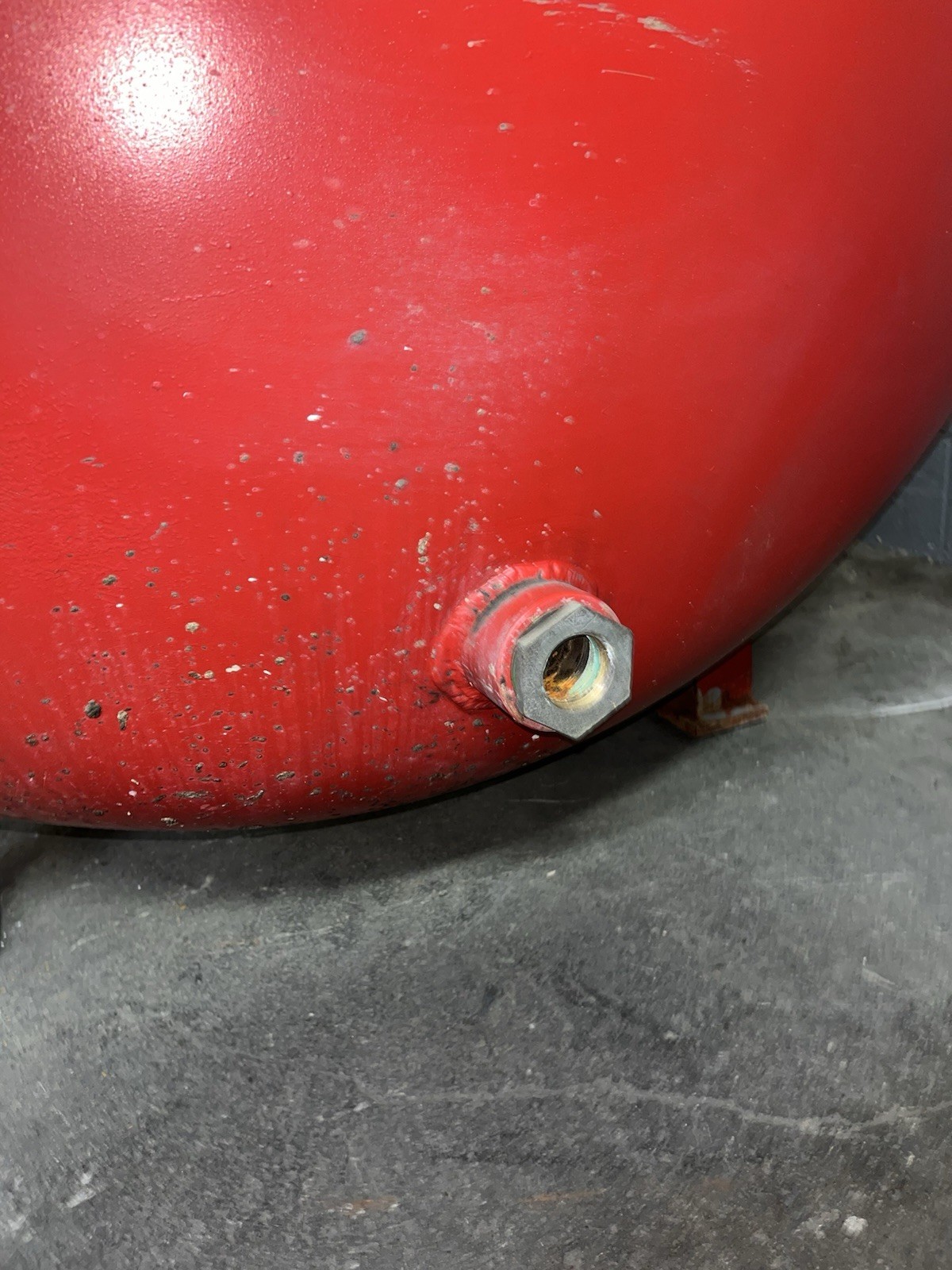 1000 Gal ASME Pressure Vessel Air Receiver Tank 4’x10’ 150 PSI 6” Flange 2” FPT