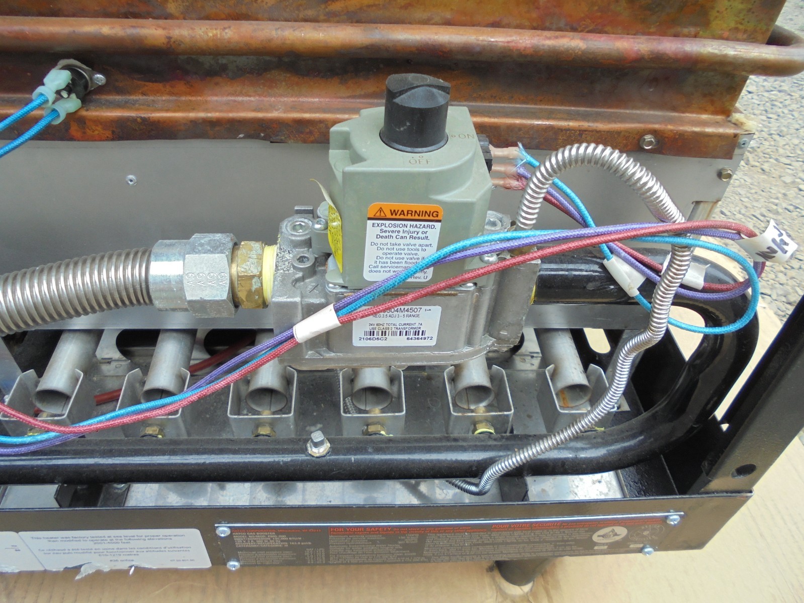 Hatco PMG-200 Natural Gas Booster Heater for Commercial Dishwasher