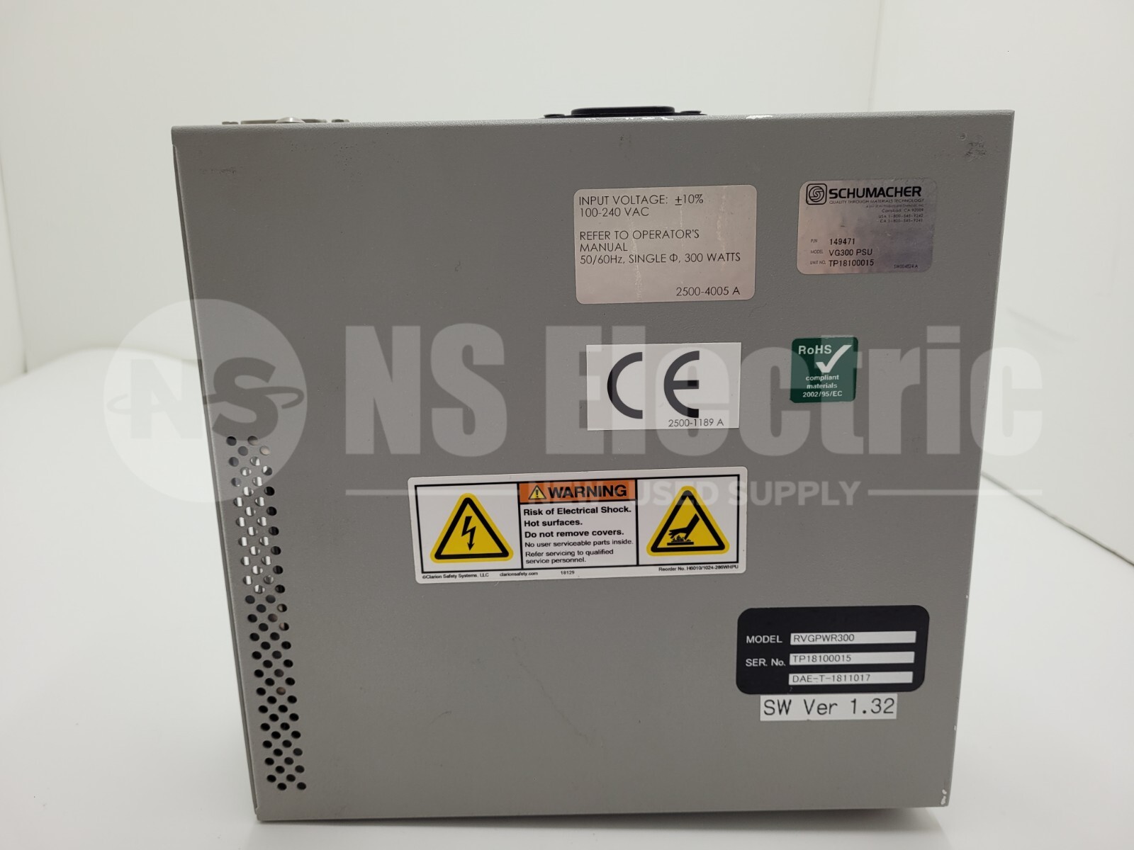 SCHUMACHER VG300 PSU 149471 RVGPWR300