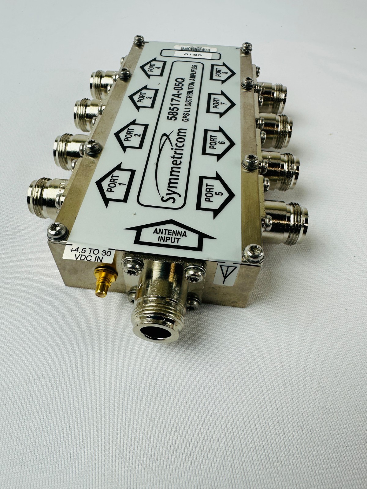 Symmetricom 58517A-05Q GPS L1 Distribution Amplifier
