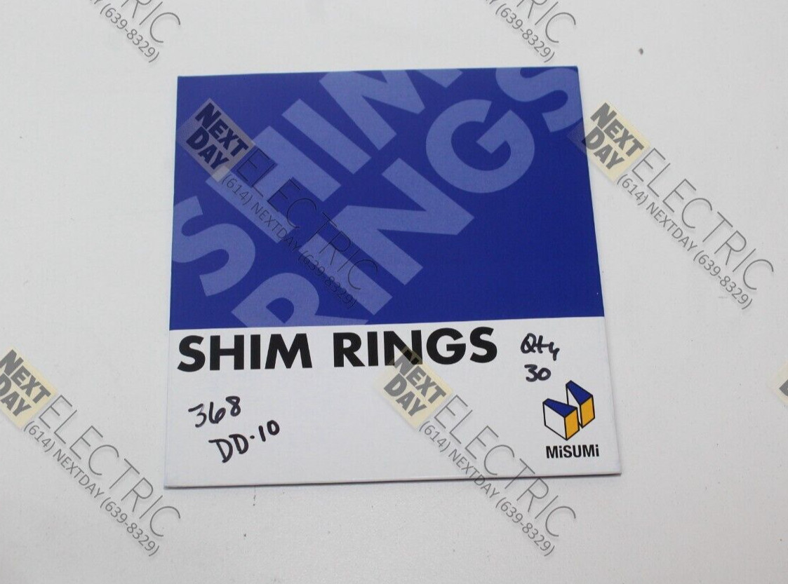 Misumi, PCIMRS5-9-0.3, Shim Rings
