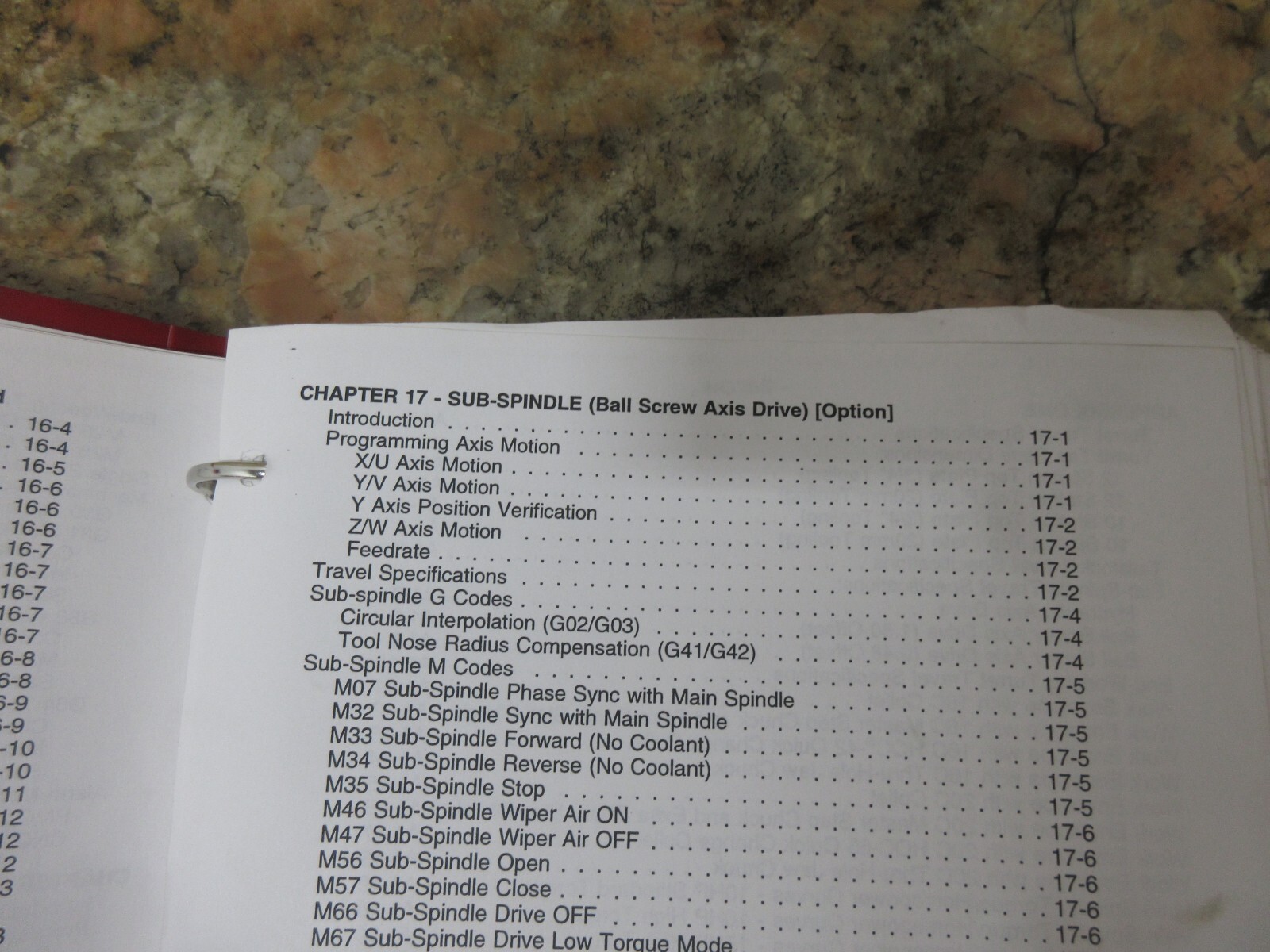 HARDINGE COBRA 42 CNC LATHE MANUAL W/ PART PROGRAM LANGUAGE OPERATOR