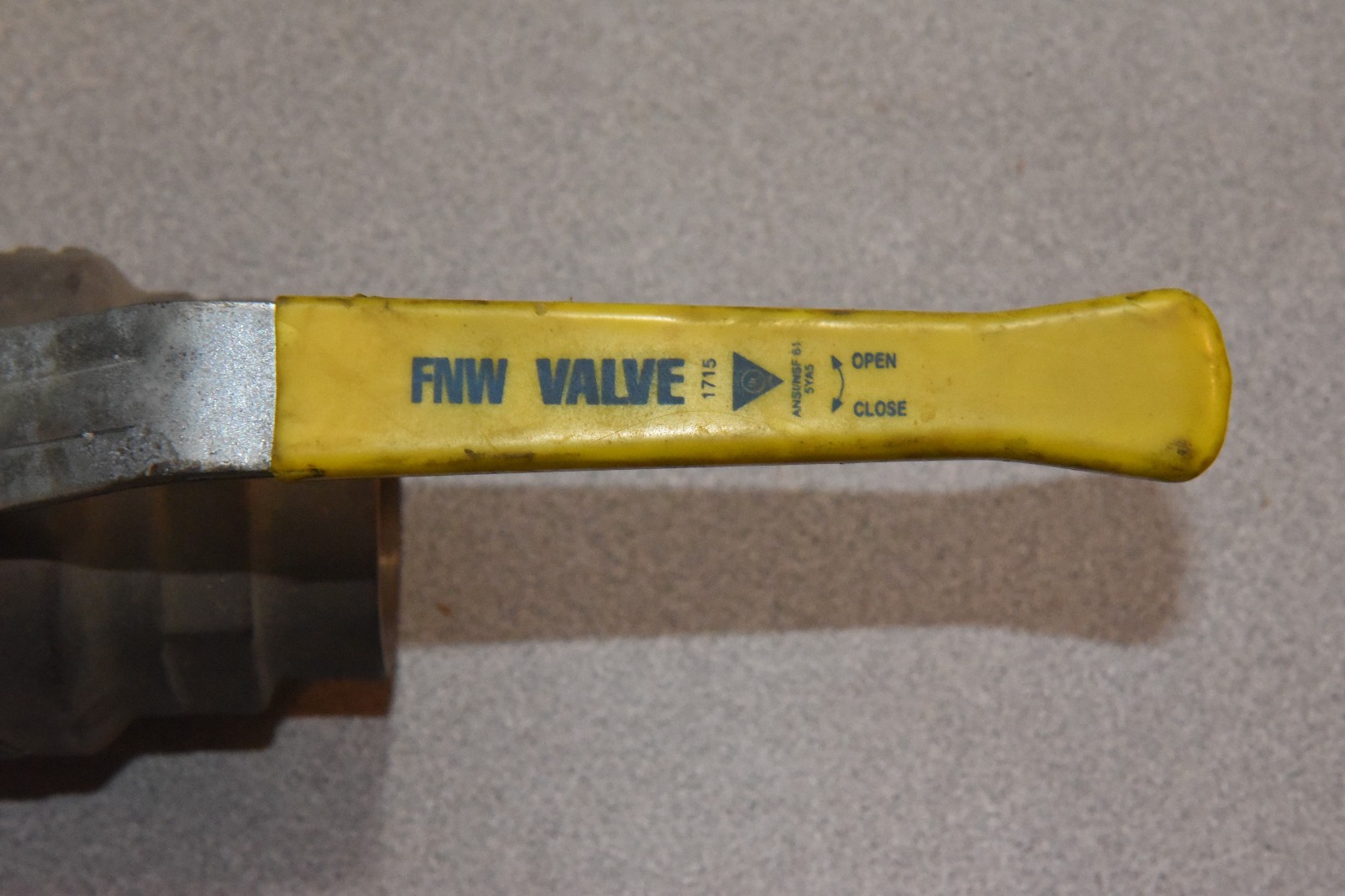 FNW 1-1/2 Brass Full Port Ball Valve 150WSP-600WOG Sweat