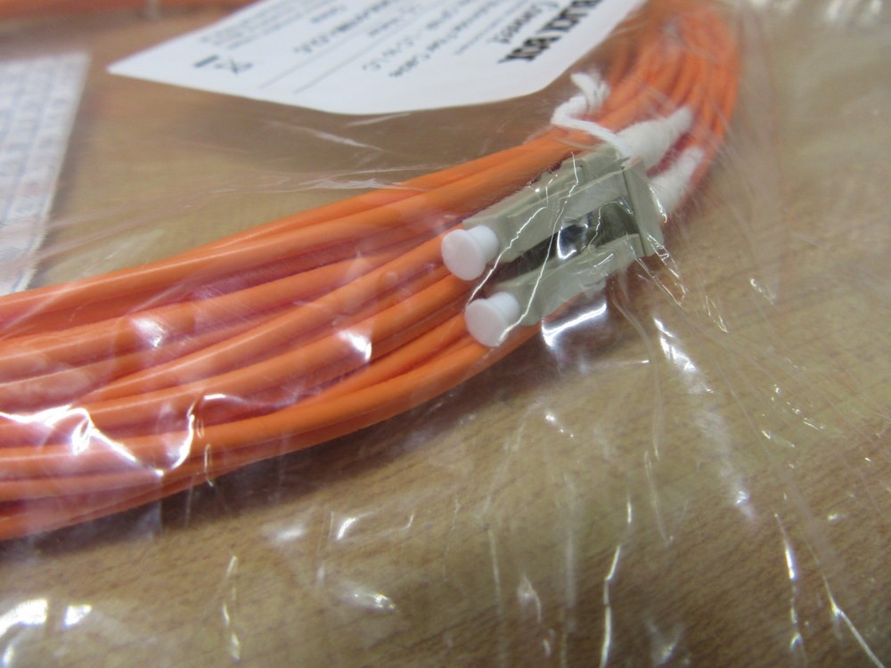 Black Box FO625-010M-LCLC OM1 Multimode Fiber Cable FO625010MLCLC (Pack of 3)