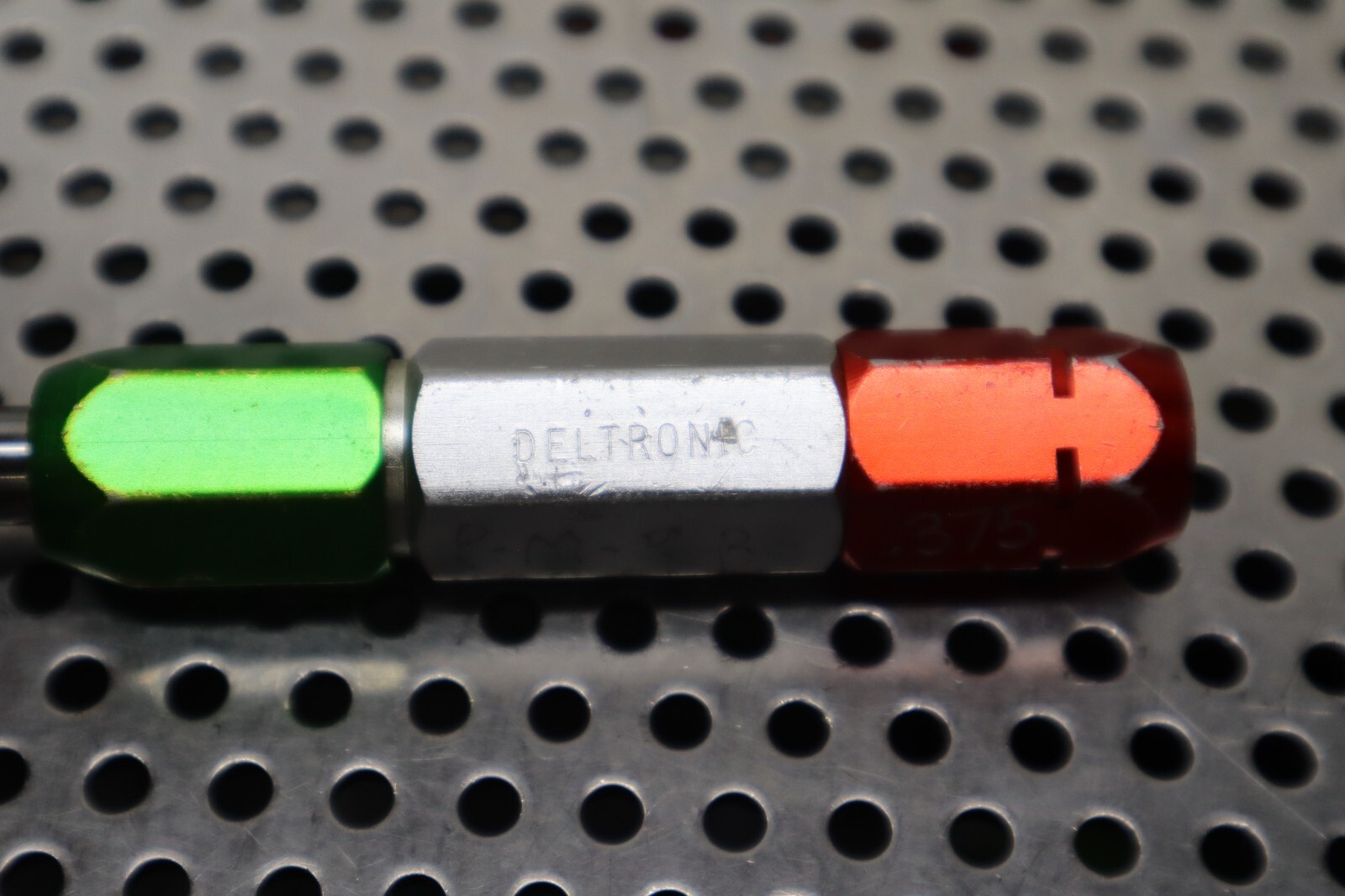 Deltronic P-M-9B GO .373 Pin Plug Gage Used With Warranty