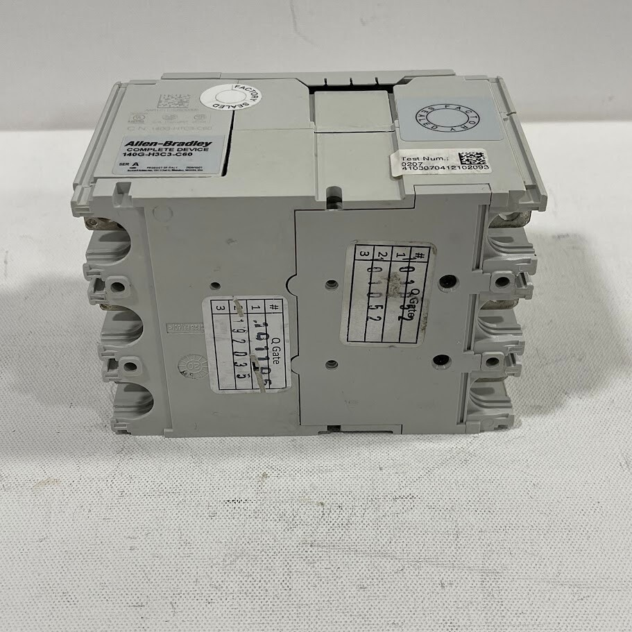 New – Allen Bradley 140G-H3C3-C60 Circuit Breaker 60 A