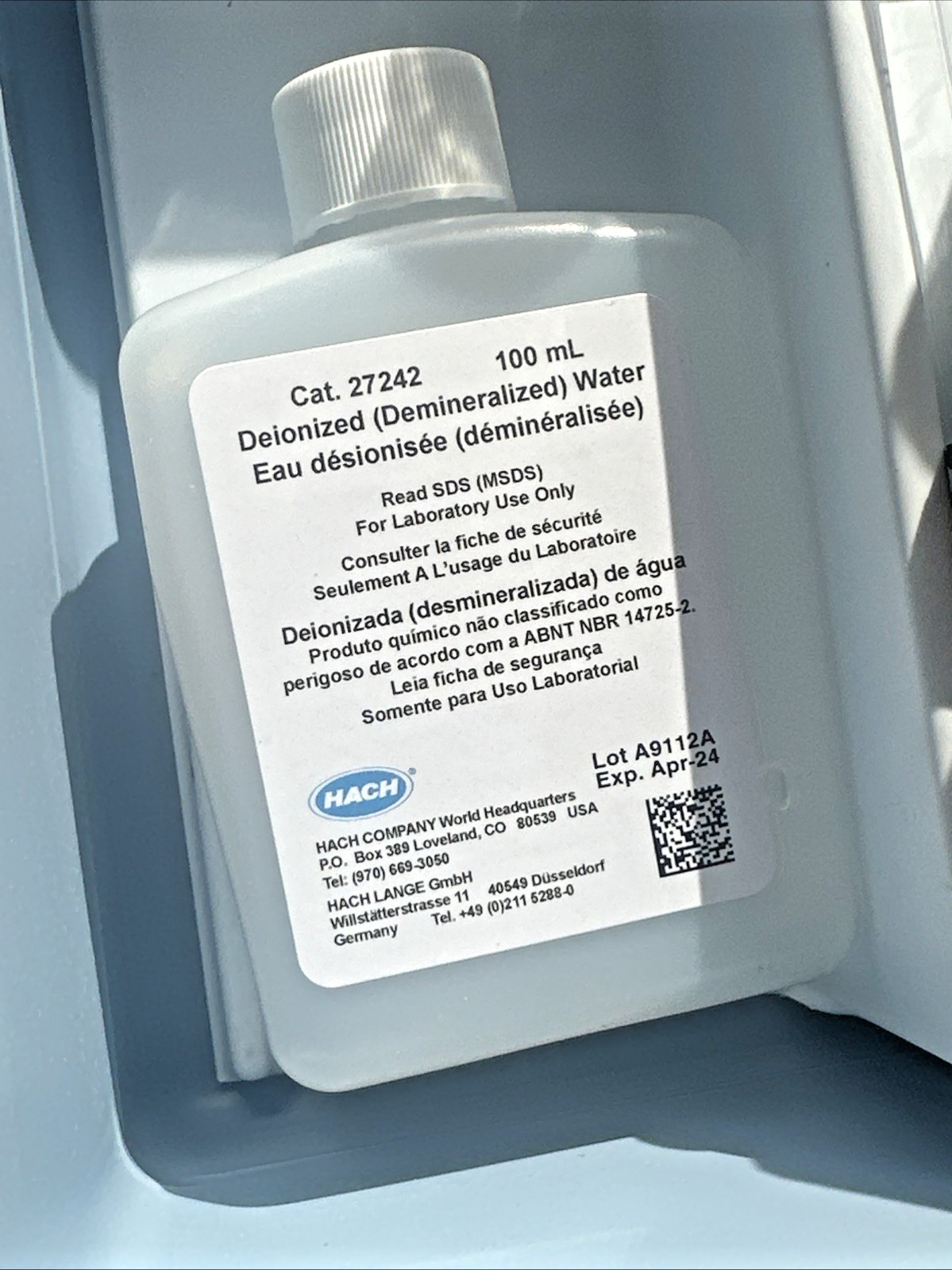 HACH SI-5 14554-00 Silica 0-800mg/l Test Kit W/ Reagents New