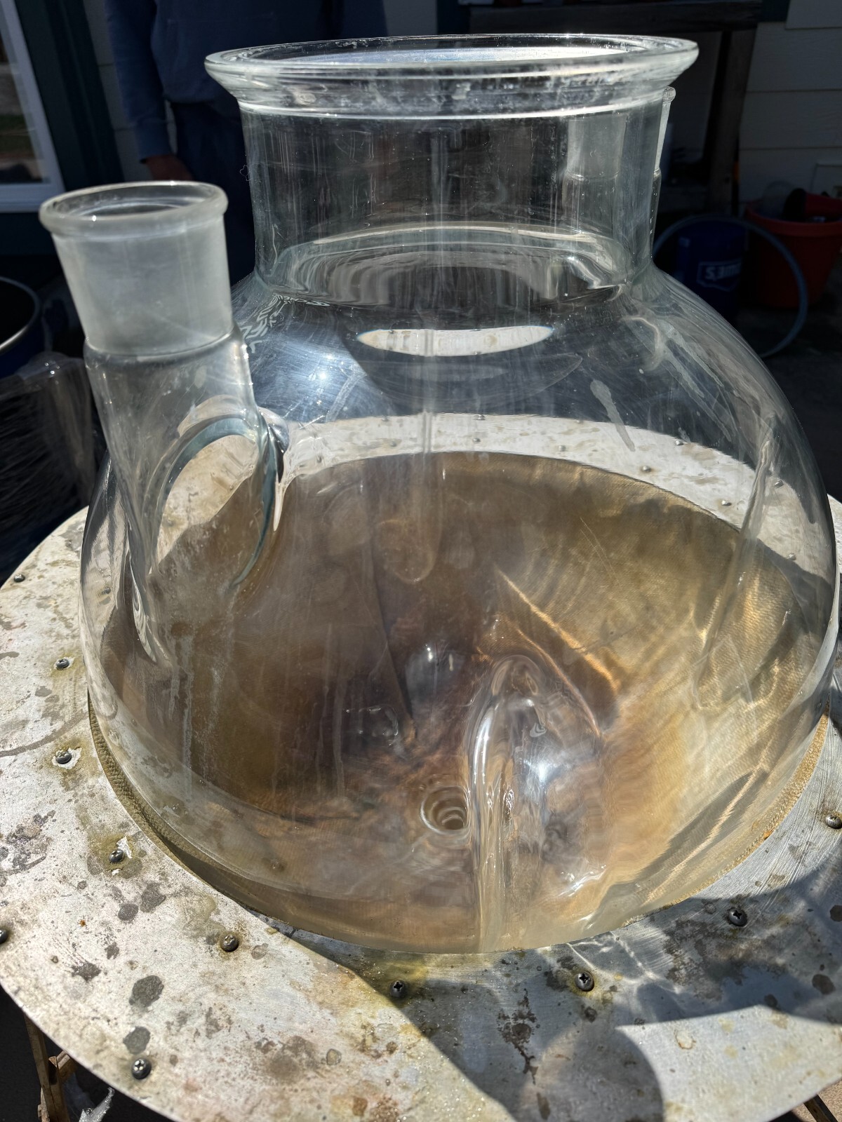 Chemglass Science Lab Equipment 72 Liter Flask with a Glas-Col Mantle