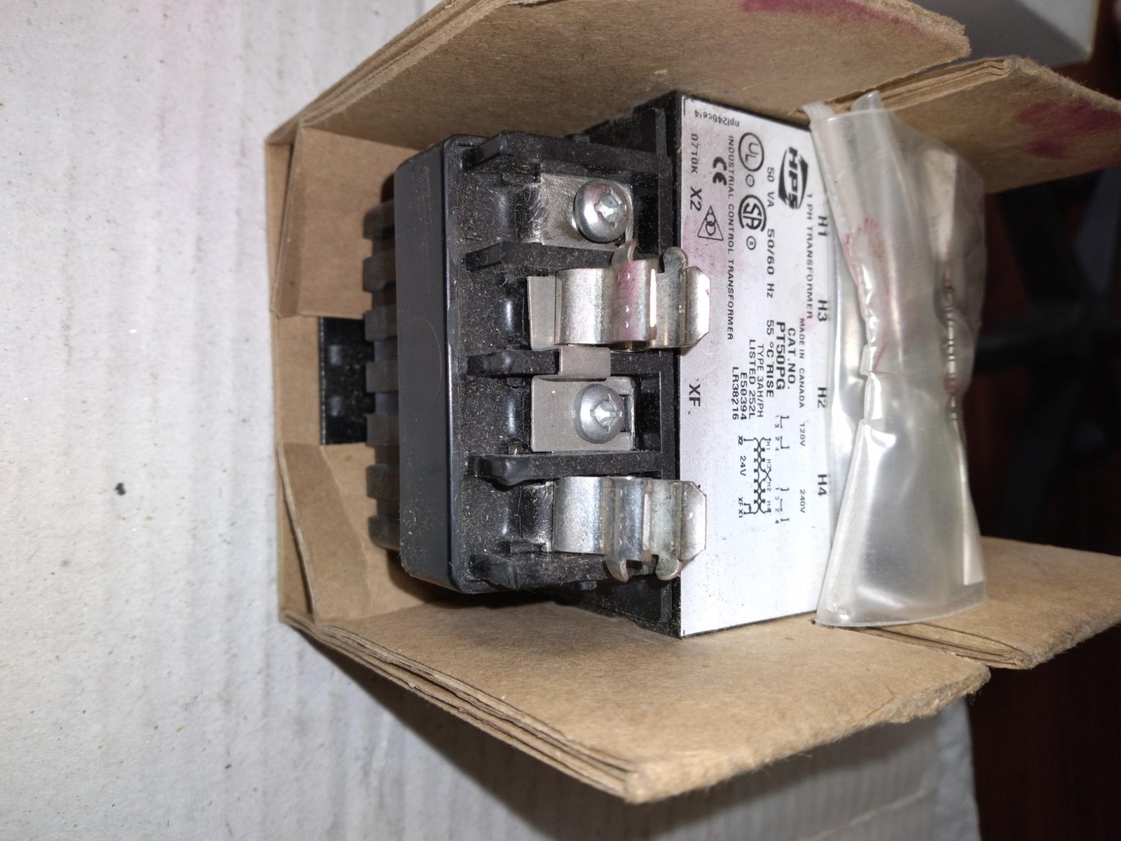 HPS PT50PG 50VA 50/60HZ 3AH/PH 24V