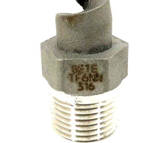 New Bete TF6NN Tars 3/8″ Full Cone Injector Nozzle 60° 316