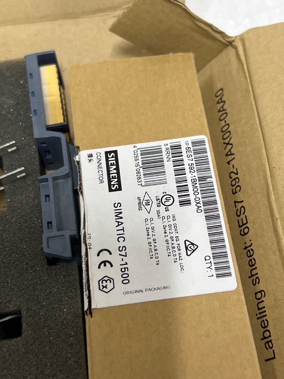 Siemens 6ES7531-7QD00-0AB0 Simatic S7-1500 Analog Input Module