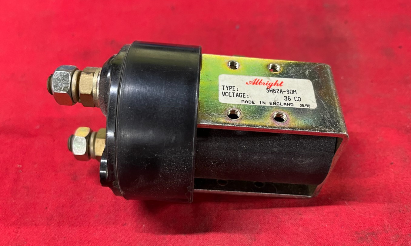 ALBRIGHT SW62A-90M DC CONTACTOR 36 VOLTS