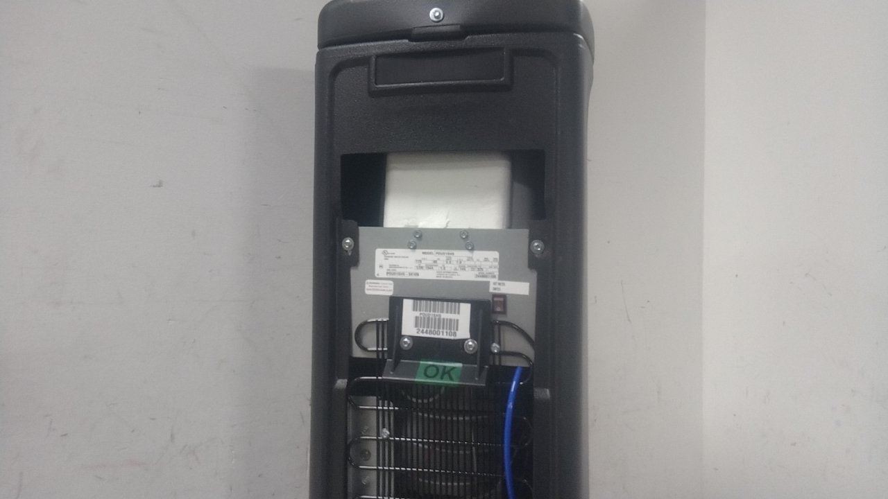 Oasis POUD1SHS 40-1/2 In H 115VAC Black Freestanding Plumbed Water Dispenser