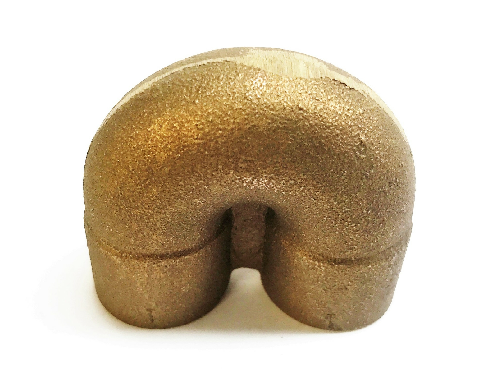 Nibco Bronze 1″ Sweat x 1″ Sweat 180 Degree Elbow Coupling NOS