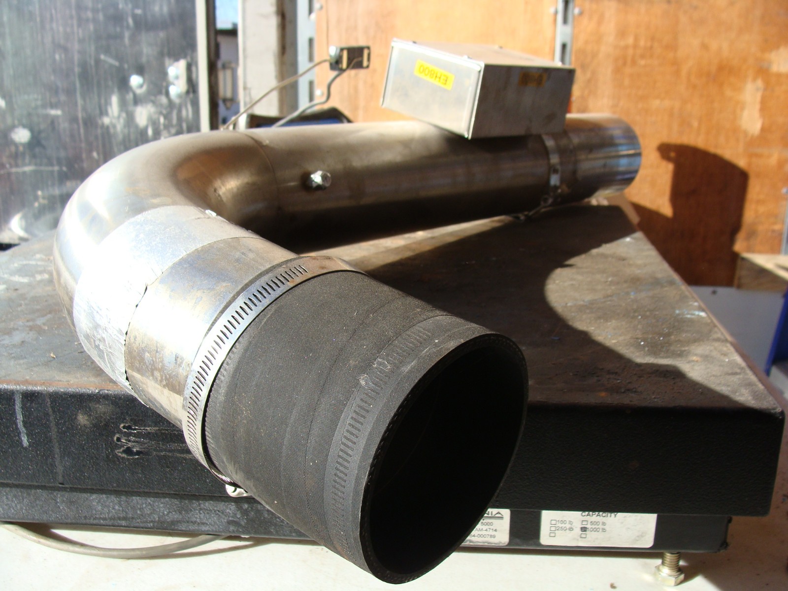 FLOW TORCH FT400-9KW-480-3-NF-NF-F2 STAINLESS STEEL GROUND HEATER 4″ 3PH