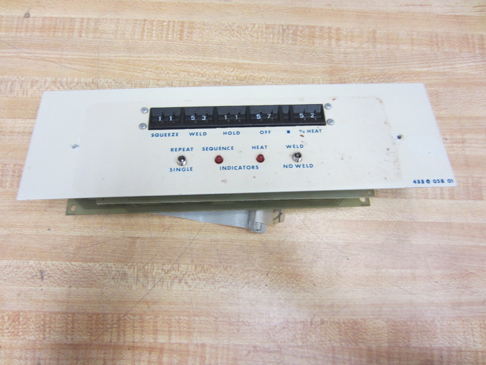 Robotron 453-0-923-01 PC Board 453092301 Broken Switches