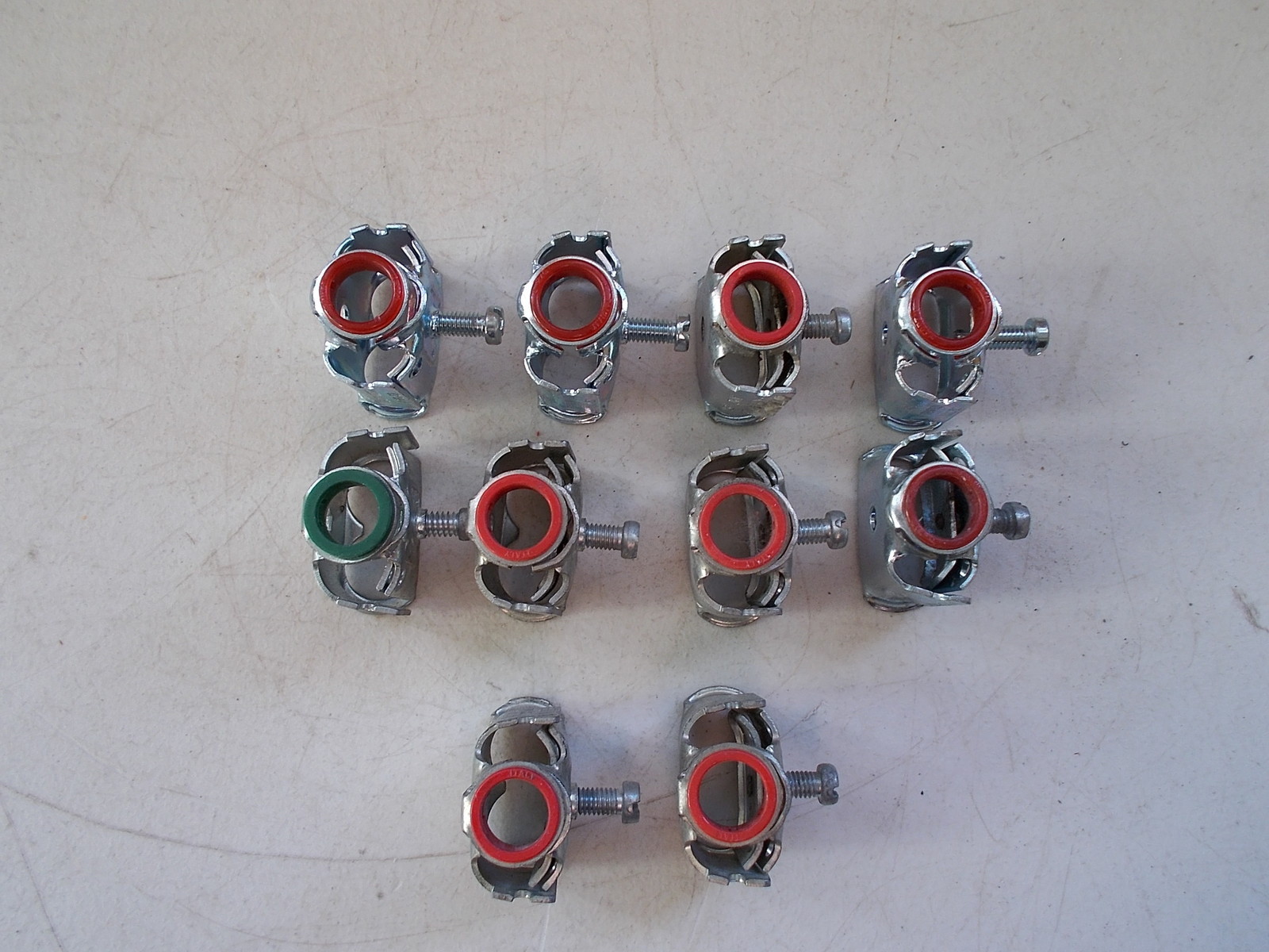 Double Snap Lock 1/2″ K.O. Lot of 10 Duplex Connectors *FREE SHIPPING*