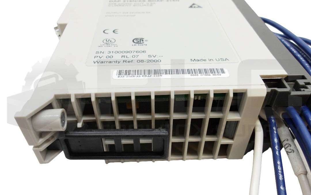 LOT OF 3 SCHNEIDER AUTOMATION DAP 216N/AS-BDAP-216N OUTPUT MODULE 24VDC