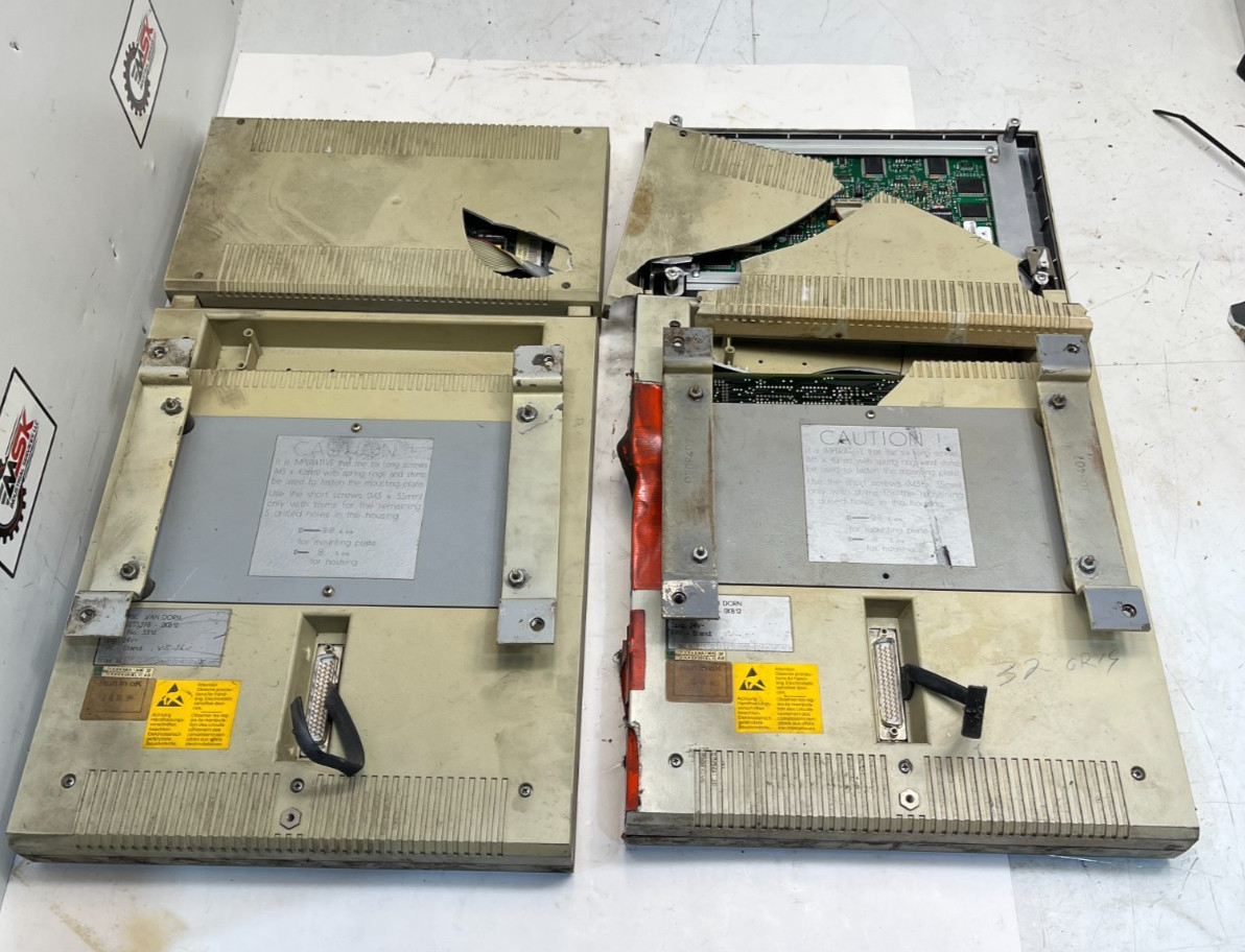 Van Dorn Control Pads OP 598K, 6ES5398 OKB12, Lot of 2