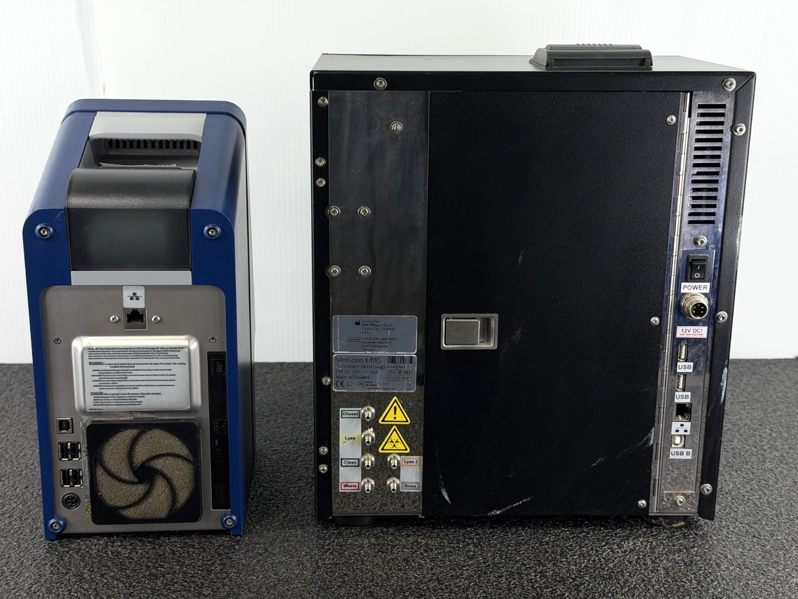 Abaxis VetScan HM5 & VS2 Chemistry Hematology Analyzer