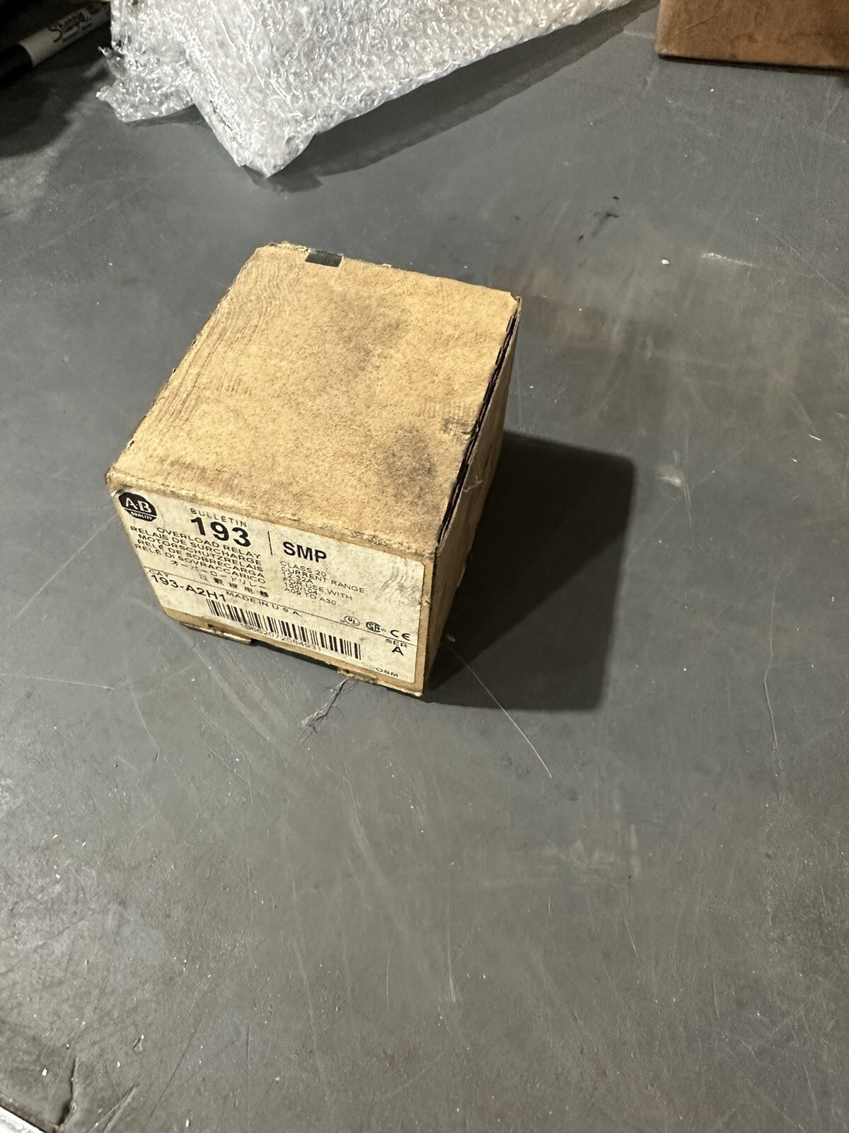 NEW A-B Allen Bradley 193-A2H1 Ser A Overload Relay 193A2H1 (SP16)