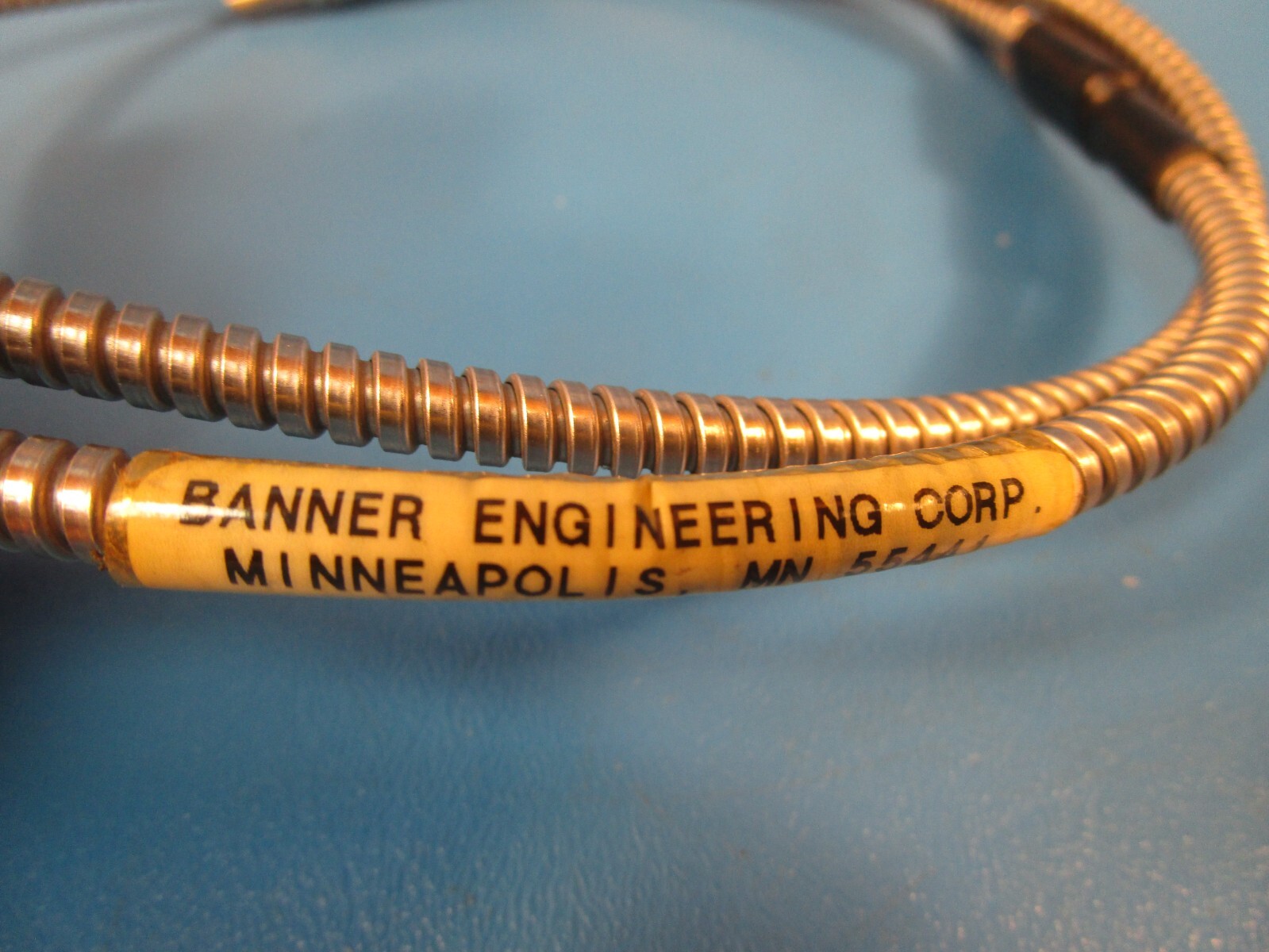BANNER BA23S, M Fiber Optic Cable, 36″, Reflective Sensor Mode, 0.125″ Dia Glass