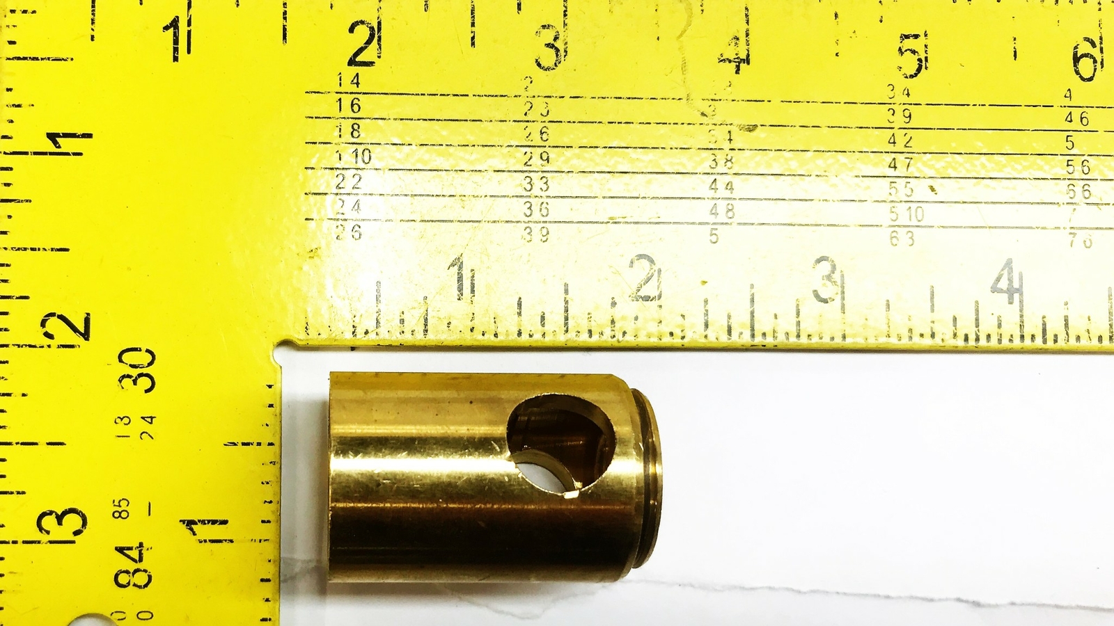 Unbranded 3/4″ x1-1/2″ Brass Cold Barrel Seat [Lot of 3] NOS