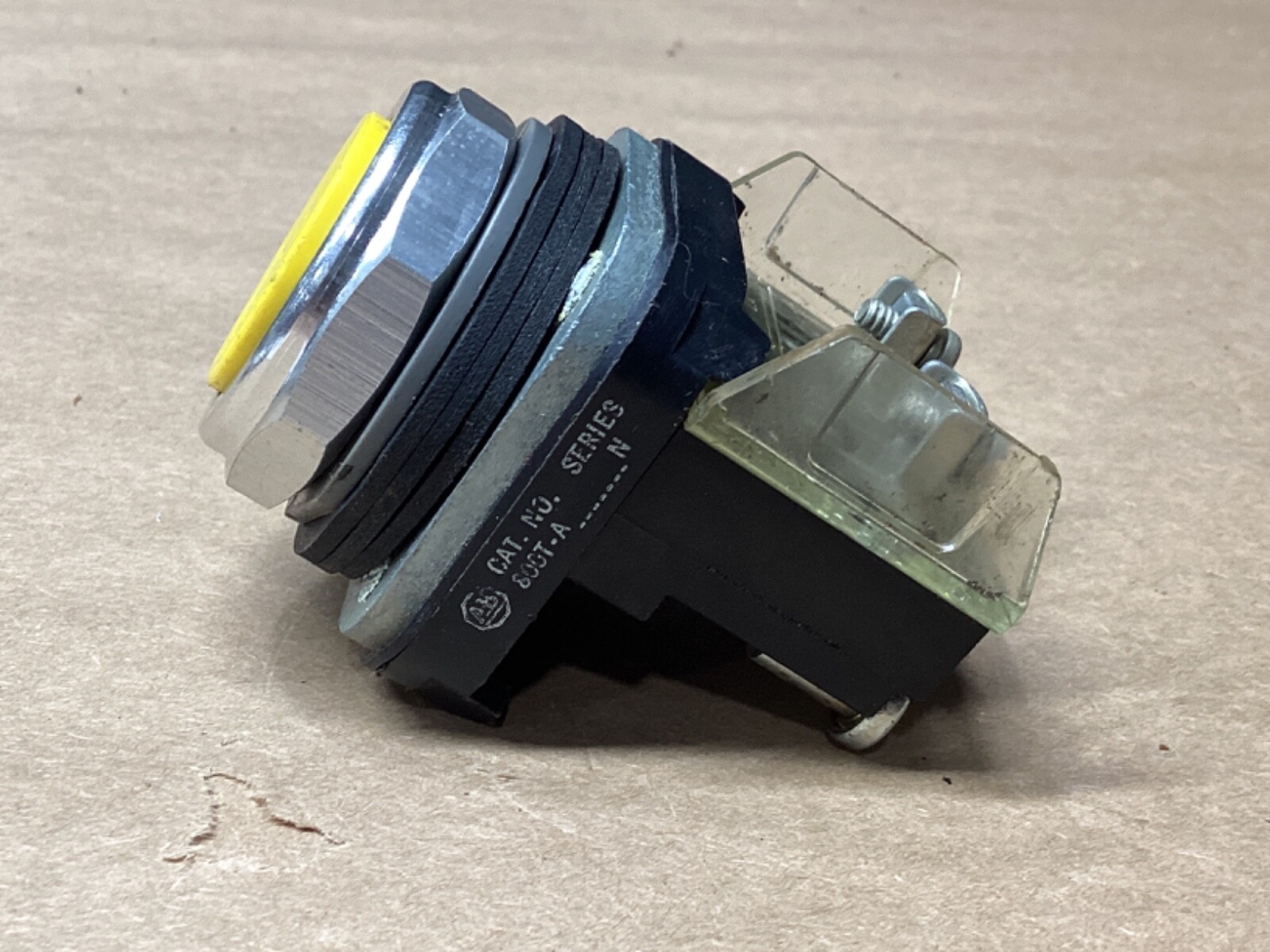 LOT OF 3 Allen Bradley 800T-A Series N Black Push Button #120F316*CO