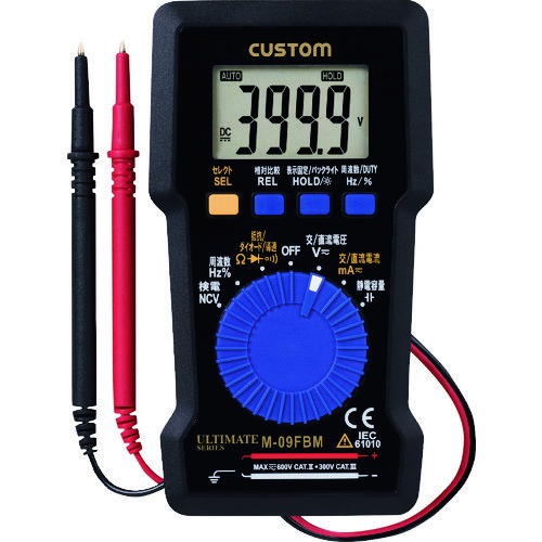 CUSTAM M-09FBM Digital multimeter with magnet