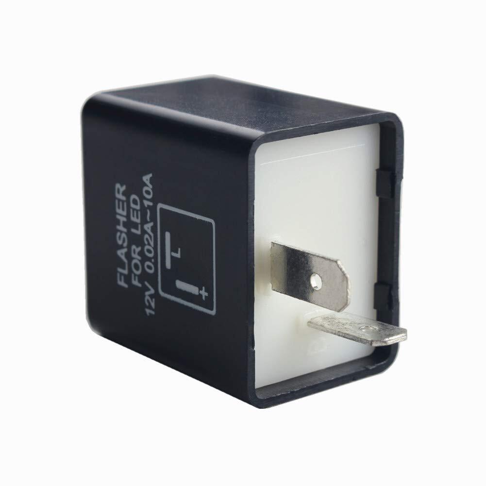 12v 0.02a10a 2pin Cf12 Automatic Electronic Led Flasher Relay Fix For Turn Signa