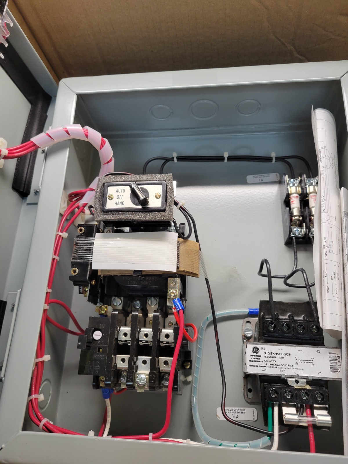 GE CR306B18200ADTDV Control Transformer.