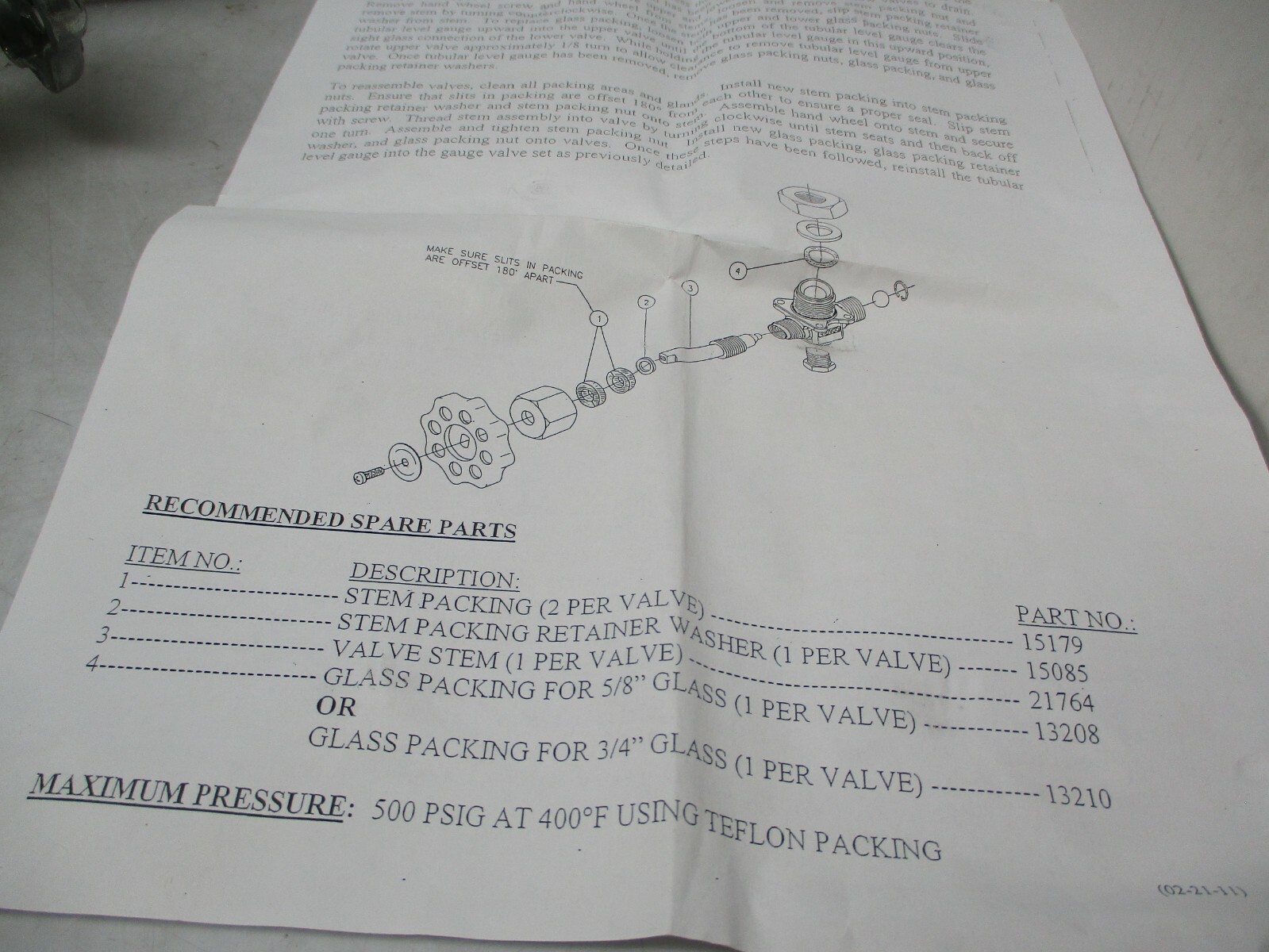 kenco ktv50-SS-V 1/2″ 316 Stainless Steel Valve Set