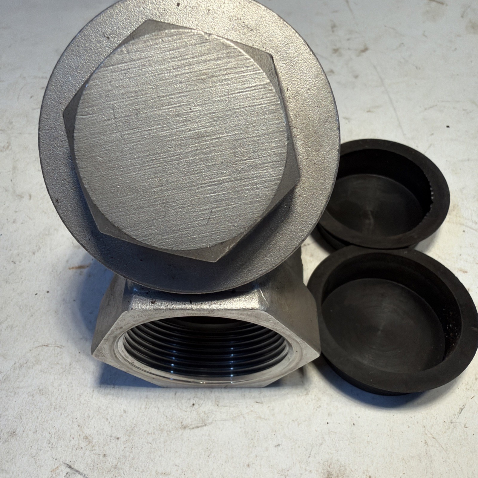 1 1/2” Stainless Steel Swing Check Valve CF8M 200lb William E Williams NNB OEM