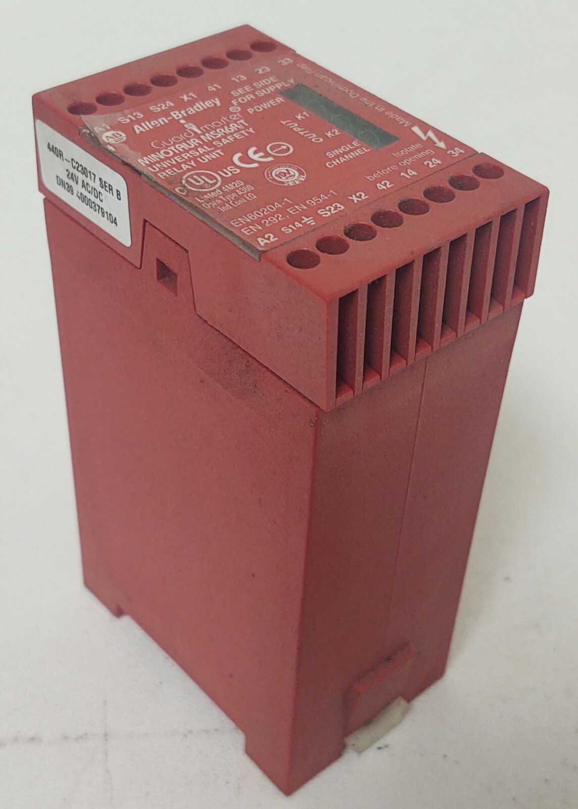 🔥 Allen-Bradley Guardmaster Safety Relay – 440R-C23017 – Series B