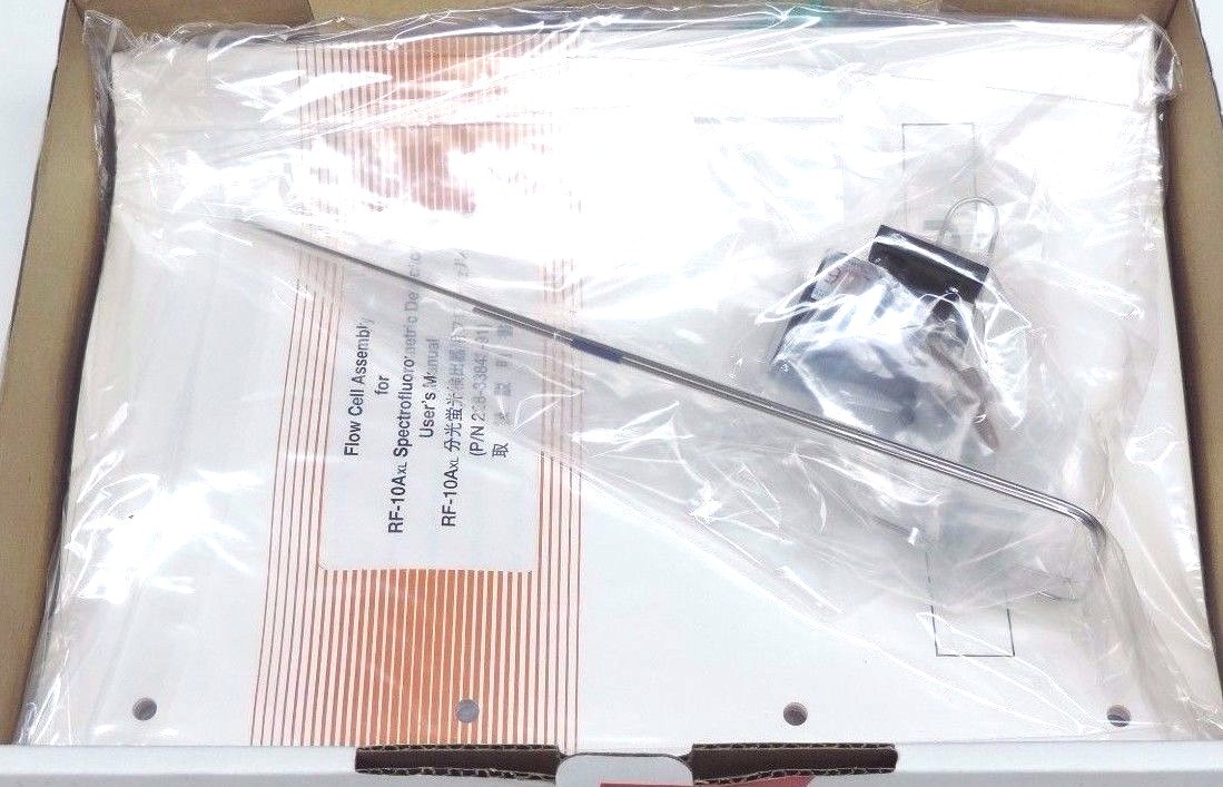 NIB SHIMADZU 228-33843-91 FLOW CELL ASSEMBLY, RF-10AXL, 2283384391