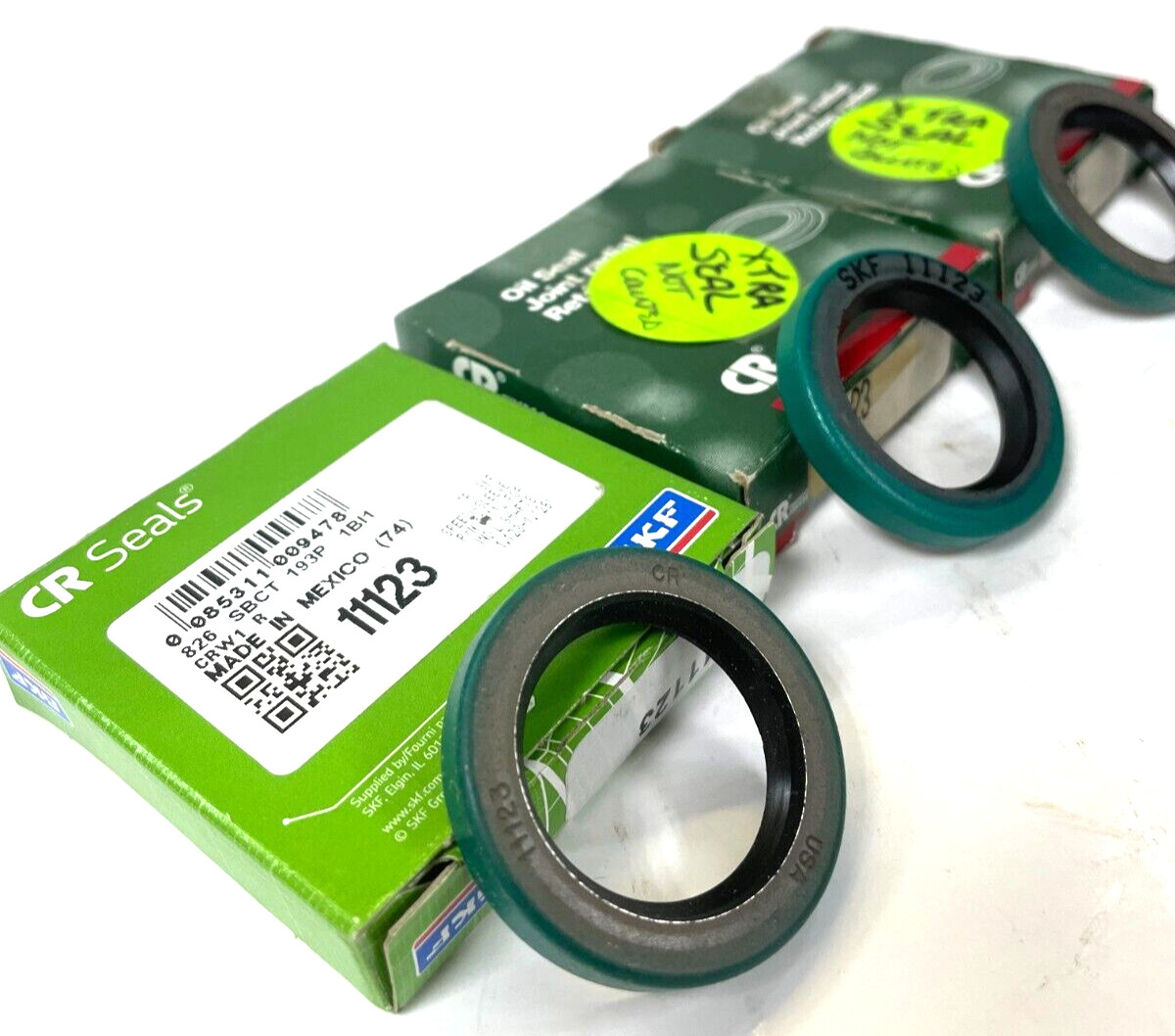 CR SEALS JOINT RADIAL 11123 1-5/8″ OUTSIDE DIAMETER 1″ INSIDE DIAMETER LOT OF 3