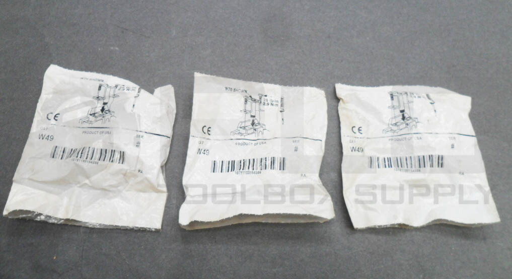 LOT OF 3 SEALED NEW ALLEN BRADLEY W49 HEATER ELEMENT