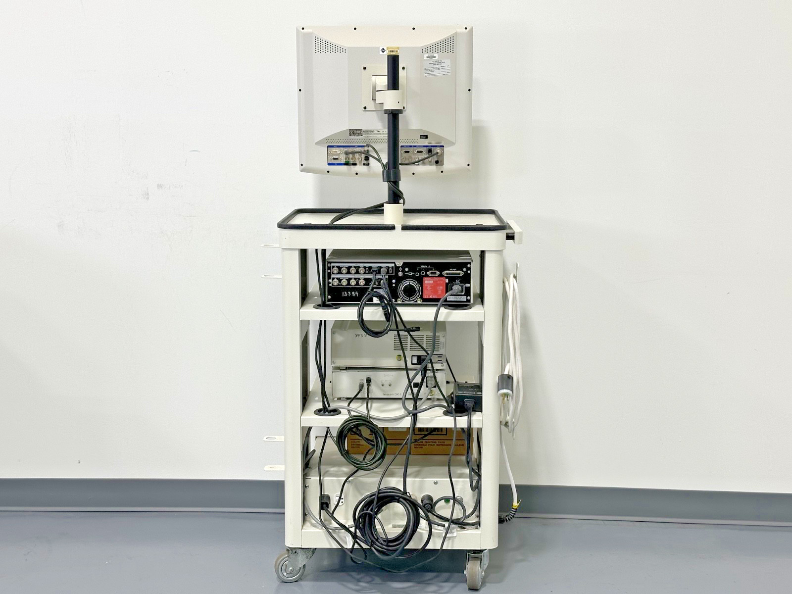 Karl Storz Xenon Nova 175 Telecam DX II Endoscopy Tower Cart Sony UP-51MD