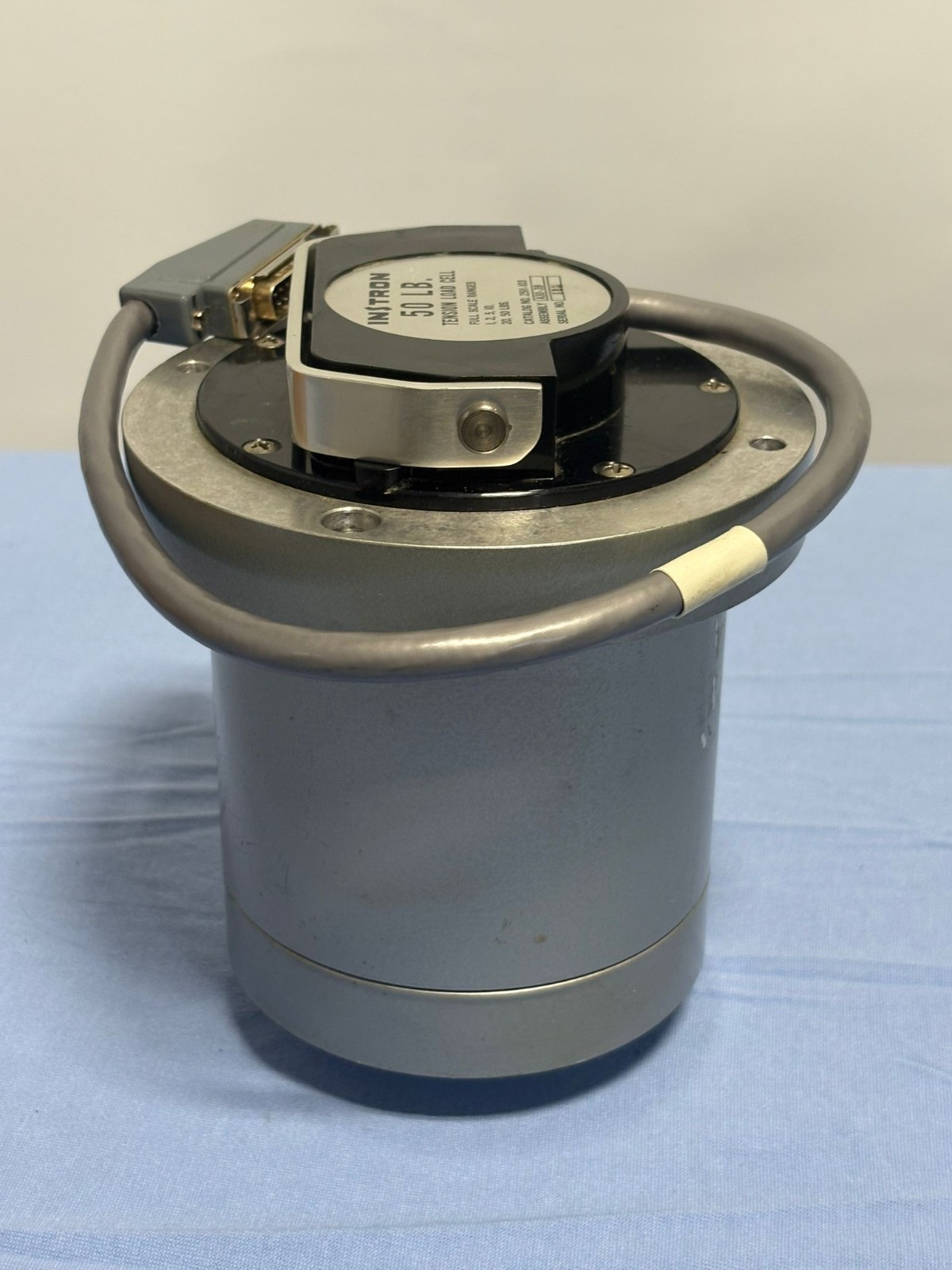 INSTRON 50 LB. FS Ranges 1, 2, 5, 10, 20, 50 Tension Load Cell A30-39, 2511-103