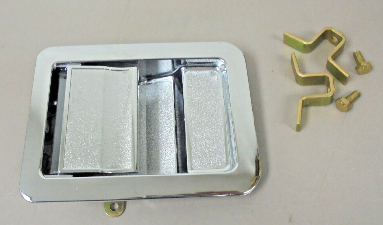 Chrome Compartment Door Paddle Handle Non-Locking RH for 5-1/2″ x 4-1/2″ Opening