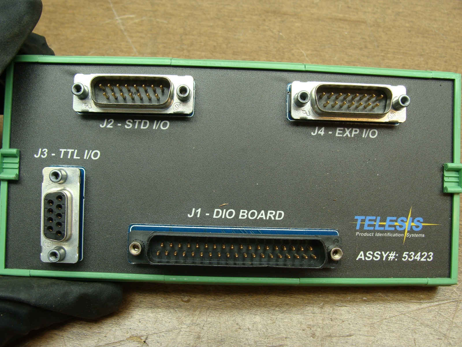 TELESIS PLC INPUT/OUTPUT MODULE 53423 FOR TELESIS LASER MARKING SYSTEMS